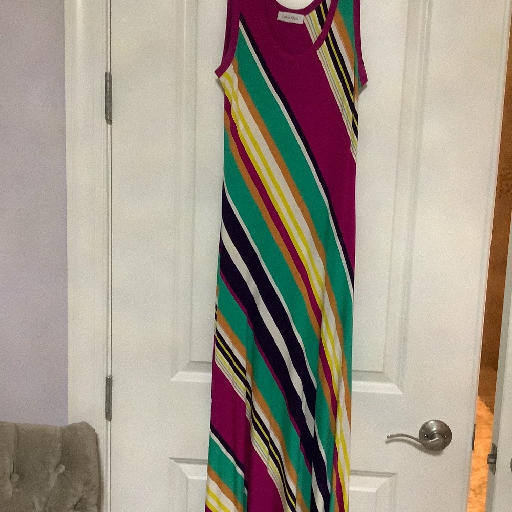 Calvin Klein Sleeveless Maxi